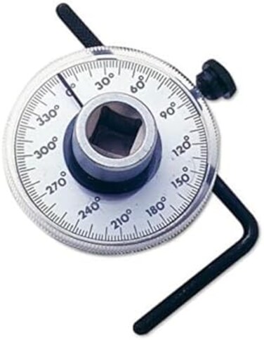 Alltooetools Supercrazy 1/2 Inch Torque Wrench Angle Gauge Tool SF0136