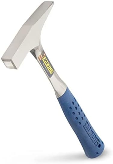 ESTWING Tinner's Hammer - 12 oz Metalworking Tool with Forged Steel Construction &amp; Shock Reduction Grip T3-12
