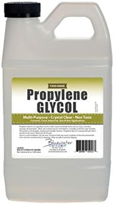 Sanco Industries Propylene Glycol - Half Gallon - USP Certified Food Grade - Highest Purity, Humectant, Fog Machine, Humidor &amp; Antifreeze Solution, DIY, Kosher