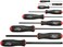 Bondhus 10699 Set of 9 Balldriver Screwdrivers, ProGuard Finish, sizes 1.5-10mm