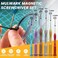 MULWARK 6pc Magnetic Mini Flathead and Phillips Micro Precision Head Small Screwdriver Set CRV Eyeglasses Watches Electronics Computer Tools Repair Kit (6PC Screwdrivers)
