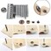 Co-link Craft Tool Die Punch Snap Kit Rivet Setter with Base for Punch Hole and Install Rivet Button ghftyy01