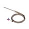 ZJIA 3M K-Type Thermocouple 100mm Sensor Probe Temperature From -100&deg;C to 1250&deg;C