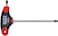 Klein Tools JTH6E09BE 9/64-Inch Ball-End Hex Key with Journeyman T-Handle, 6-Inch
