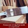 SUIZAN Japanese Ryoba Hand Saw 9.5 Inch Double Edge Flush Cut Saw