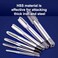 ATOPLEE 7pcs Metric HSS 6542 Left Hand Thread Tap Set, M3 M4 M5 M6 M8 M10 M12