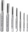 ATOPLEE 7pcs Metric HSS 6542 Left Hand Thread Tap Set, M3 M4 M5 M6 M8 M10 M12