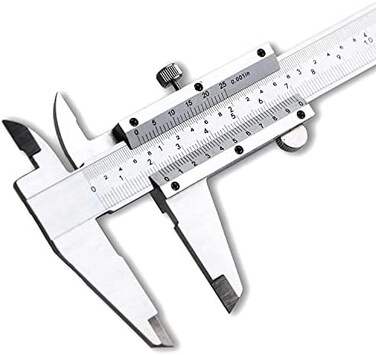 Spurtar 6 Inch/150mm Stainless Steel Vernier Caliper Micrometer Durable Stainless Steel Measuring Tool Caliper for Precision Measurements