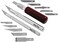 X-ACTO Compression Basic Knife Set, 3 Knives, 13 Blades, Soft Carry Case, 17 Count