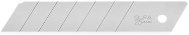 OLFA 25mm Extra Heavy-Duty Snap Off Utility Knife Replacement Blades, 20 Blades (140 segments) HB-20B - Fits most 25mm Utility Knives
