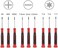 EFFICERE Best Choice 9-Piece Precision Screwdriver Set   Phillips, Flat and Torx Star