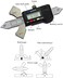 RIVERWELD Digital Readout Welding Gauge Weld Test Ulnar &amp; Both Metric &amp; Inch