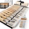 Schaaf Wood Carving Tools Set of 12 Chisels with Canvas Case   Wood Chisels for Woodworking   Wood Working Tools and Accessories   Wood Carving Chisels   Razor Sharp CR-V 60 Steel Blades   Wood Chise