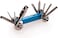 Park Tool IB-2 I-Beam Mini Fold-Up Hex Wrench Screwdriver and Star-Shaped Wrench Set Tool