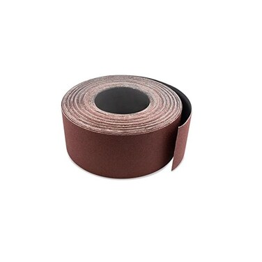 Red Label Abrasives 3 Inch X 70 FT 120 Grit Woodworking Drum Sander Strip Roll, Cut to Length