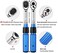 BULLTOOLS 1/4-inch Drive Dual-Direction Click Torque Wrench (20-200in.lb / 2.26-22.6Nm) 90-tooth High Accuracy Torque Wrench
