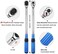 BULLTOOLS 1/2-inch Drive Click Torque Wrench Set Dual-Direction Adjustable 90-tooth Torque Wrench with Buckle（10-160ft.lb / 10-220Nm）
