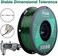 eSUN (green) - 3D 1.75mm PETG Green Filament 1kg (2.2lb), PETG 3D Printer Filament, Semi-Transparent 1.75mm Green