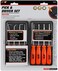 Performance Tool W941 8-Piece Specialty Pick/Driver Set, Precision Pick &amp; Hook Set with Scraper