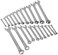 Performance Tool W1084 Combination Wrench Set, 22-Piece