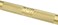 Mayhew Pro 25076 1/2-Inch Knurled Brass Drift Punch