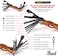 Pearl Tech Tool combination Drum Key and Drum Set Multi-Tool with five Screwdrivers, six Hex Keys and Bottle Opener,