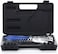 Capri Tools CP21050 21050 Metal Hole Punch Set With Puncher 16 Piece, Black