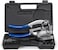 Capri Tools CP21050 21050 Metal Hole Punch Set With Puncher 16 Piece, Black