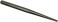 Mayhew Tools 72012 Line-Up Punch, 3/16", Shot Blast Finish