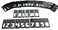 Milescraft 2202 1-1/2" Horizontal Character Template Set FOR Sign making System, Black