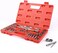 EFFICERE 40-Piece Premium Tap and Die Set, Metric Screw Threads M3, M4, M5, M6, M7, M8, M10, M12, Both Coarse and Fine Types   Essential Threading Tool Kit with Complete Handles, Accessories and Case