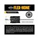 Flex-Hone Brush Research Cylinder Hone, GB Series, Silicon Carbide Abrasive, 3-1/2" (89 mm) Diameter, 240 Grit Size
