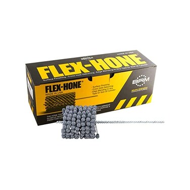Flex-Hone Brush Research Cylinder Hone, GB Series, Silicon Carbide Abrasive, 3-1/2" (89 mm) Diameter, 240 Grit Size