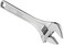 RIDGID 86917 762 Adjustable Wrench, 12-inch Adjustable Wrench for Metric and SAE, Silver, Small