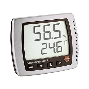 Testo 608-H1 (0560 6081) Large Display Temp &amp; RH meter with Min/Max