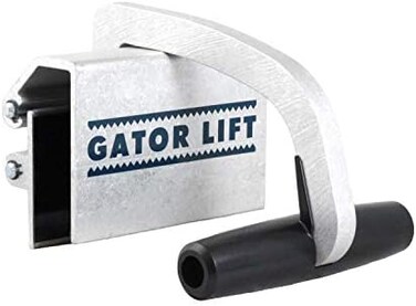 Gator Lift Plywood and Sheetrock Panel Carrier, 0 to 1 1/8", Heavy Duty Metal Gripper, Sheet Goods Carry Handle (Single) Single GL10