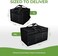TRUE NORTH XXL Commercial Insulated Food Delivery Bag w/ Divider (23"x15"x14") - Food Warmer Bag, Catering Food Warmers, Insulated Bags for Food Delivery, Hot Bags for Delivery Bags for Hot Food