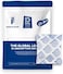 Dry &amp; Dry 100 Gram [25 Packet] Silica Gel Packets - Rechargeable Desiccant Packs for Food Storage