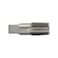 Drill America 5 Piece NPT Pipe Tap Set (1/8", 1/4", 3/8", 1/2" and 3/4"), Plastic Pouch Case, POU Series