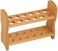 Eisco Labs Wood Test Tube Rack, 12 Tube Capacity, 7/8" (22mm) Holes