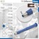 Royaltek Scientific Labwares Disposable Punch Biopsy with Protective Cap, 5.0mm, Sterile, Single Punch Blade, Indivdually Packed (Box of 10)