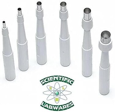 Royaltek Scientific Labwares Disposable Punch Biopsy with Protective Cap, 5.0mm, Sterile, Single Punch Blade, Indivdually Packed (Box of 10)