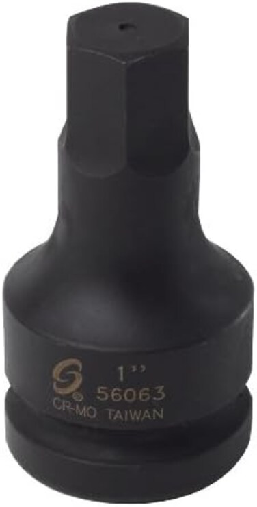 Sunex 56063 1-Inch Drive 1-Inch Hex Driver Socket