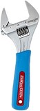 Channellock 6WCB WideAzz Adjustable Wrench with Code Blue Grips, Over 1-3/8-Inch Opening 6-Inch Overall Length