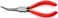 KNIPEX 31 21 160 Flat Nose Pliers (Needle-Nose Pliers) black atramentized plastic coated 160 mm