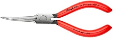 KNIPEX 31 21 160 Flat Nose Pliers (Needle-Nose Pliers) black atramentized plastic coated 160 mm