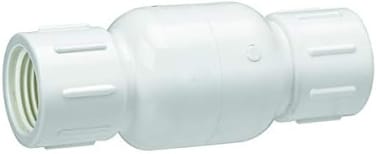 صمام فحص داخلي VCKP40B5B من هوم ويركس، × خيط انثى من بلاستيك PVC جدول 40، 1 انش