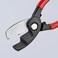 KNIPEX Tools - Cable Shears, Twin Cutting Edge (9511200), 8 inches