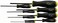 Bondhus 10632 Set Of 8 Balldriver Screwdrivers, Proguard Finish, Sizes .050-5/32-Inch