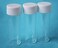 erioctry 25ml Plastic Containers Test Tubes Vials Sample Container with Screw Cap (Pack of 12)